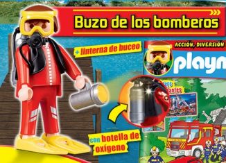 Playmobil - R030-30790824-esp - Diver Firefighter