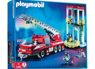 Playmobil - 3386s2 - Fire Tower and Truck