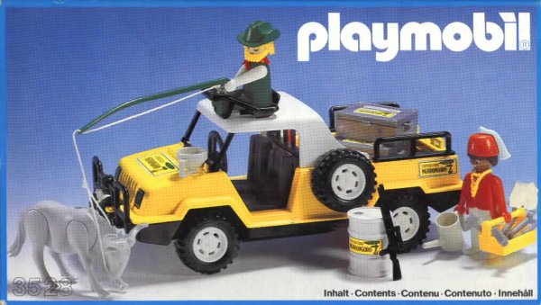 Playmobil 3528 - Safari Truck - Box
