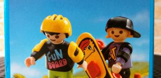 Playmobil - 3709v2 - 2 Kinder / 2 Skateboardfahrer