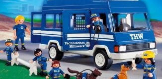 Playmobil - 4088 - Furgón de policía THW