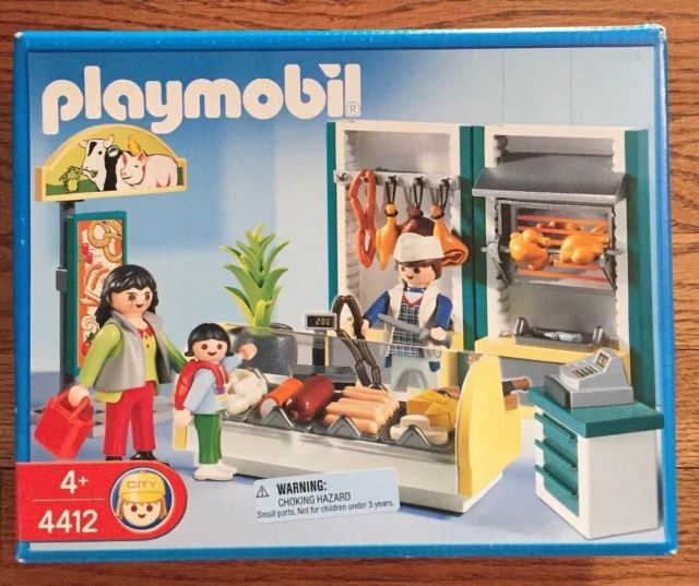 Playmobil 4412 - Butcher Shop - Box
