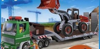 Playmobil - 5026 - Camión Trailer con excavadora