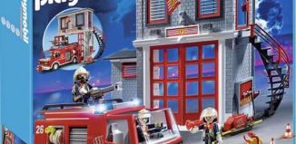 Playmobil - 5027 - Feuerwehr Hauptquartier mit Löschfahrzeug