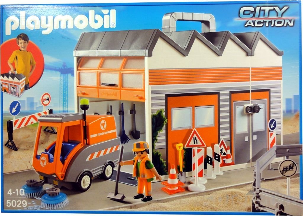 Playmobil 5029 - Carrying Case Construction Yard - Box