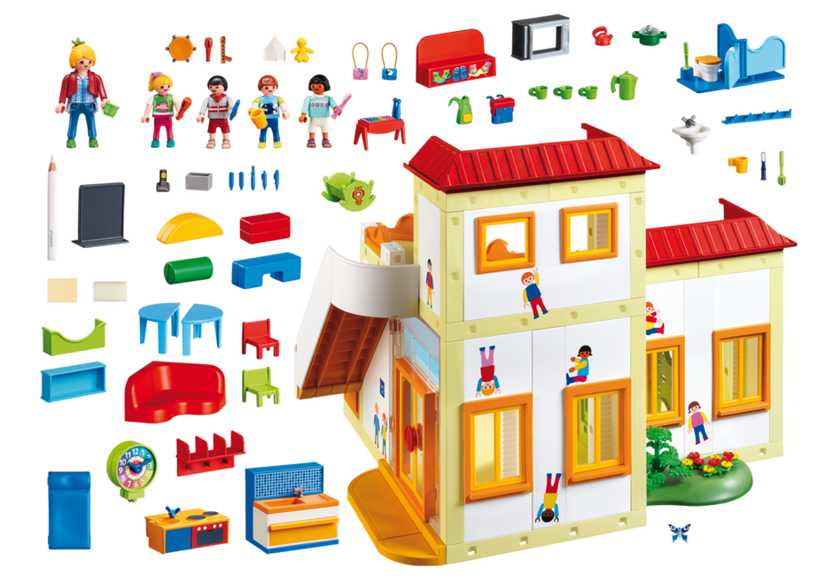 Playmobil 5567 - Sunshine Preschool - Back
