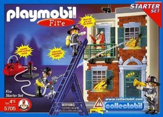 Playmobil - 5705-usa - Fire Rescue - Starter Set