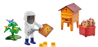 Playmobil - 6573 - Beekeeper with bee hive
