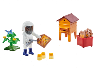 Playmobil - 6573 - Beekeeper with bee hive