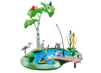 Playmobil - 6574 - Ilot de pêche