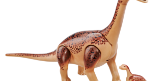 Playmobil - 6595 - Brachiosaurus with Baby