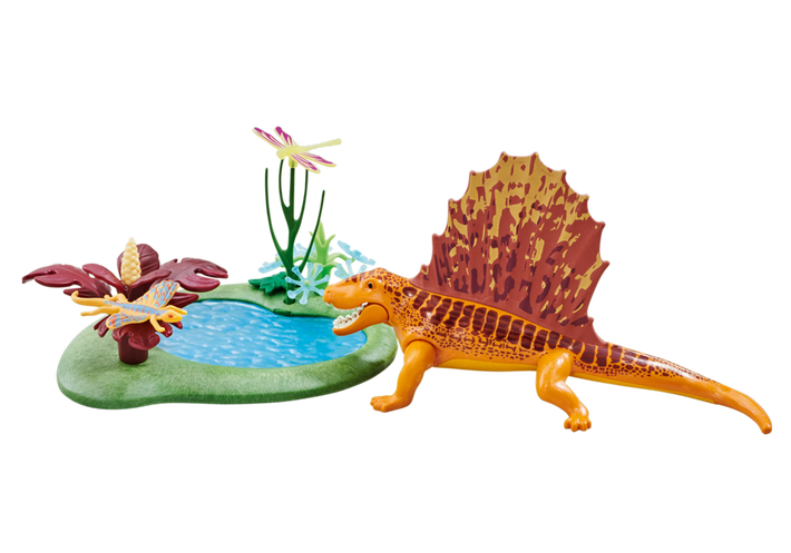 PLAYMOBIL® 6596 Dinosaurs Dimetrodon with Pond 