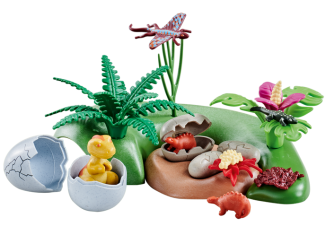 Playmobil - 6597 - Bebés dinosaurios en nido
