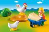 Playmobil - 6965 - Bäuerin mit Hühnern