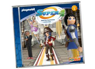 Playmobil - 80015 - CD Super 4: Folge 3 Angriff der Feuerdrachen