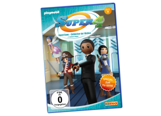 Playmobil - 80021 - DVD Super4: Agent Gene, Entdecker der Welten
