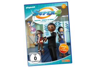 Playmobil - 80021 - DVD Super 4: Agent Gene, Entdecker der Welten