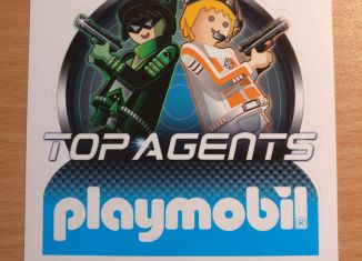 Playmobil - 86652s2 - Sticker Top Agents