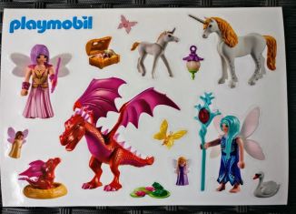 Playmobil - 88545 - Window Decal Fairies