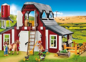 Playmobil - 9315 - Barn with Silo
