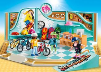Playmobil - 9402 - Bike and Skate Shop