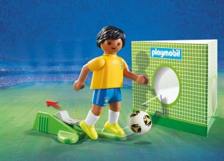 Playmobil - 9510 - Jugador fútbol selección Brasil