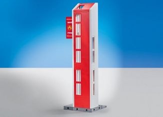 Playmobil - 9802 - Add-On Hose Tower for Fire Station with Alarm