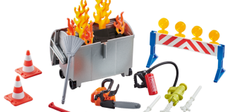 Playmobil - 9804 - Feuerwehr-Zubehörset