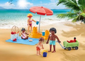 Playmobil - 9819 - Family on the beach