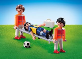 Playmobil - 9826 - Sanitäter mit Fußballspieler