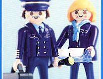 Playmobil - 3103 - Pilot & Stewardess "Hapag Lloyd"