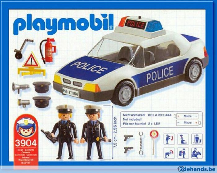Figurine PLAYMOBIL Le Chef De La Police - K2104, Pour Compléter Les Figurine PLAYMOBIL Le Chef De La Police - K2104, Pour Compléter Les