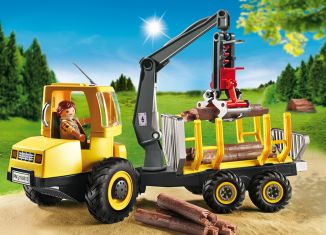 Playmobil - 6813 - Forwarder with crane