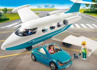 Playmobil - 9504 - Executive Jet & Car - Detail Playmobil - 9504 - Executive Jet & Car
