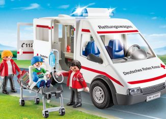 Playmobil - 9535-ger - German Red Cross ambulance