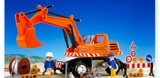 Playmobil - 3472v3 - Exacavadora