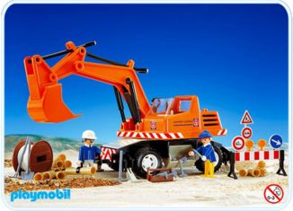 Playmobil - 3472v3 - Backhoe
