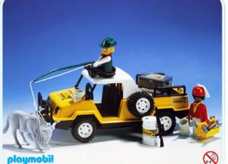 Playmobil - 3528-fam - Jeep Safari - Detail Playmobil - 3528-fam - Jeep Safari