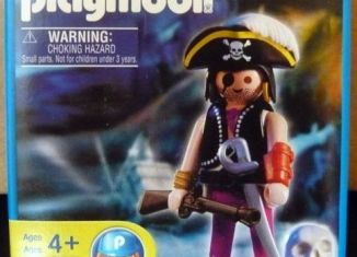 Playmobil - 4581v2-usa - Pirate with skull