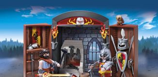 Playmobil - 5637-usa - Knights' Armory Play Box