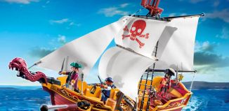 Playmobil - 5678 - Red Serpent Pirate Ship