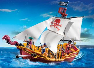 Playmobil - 5678 - Red Serpent Pirate Ship