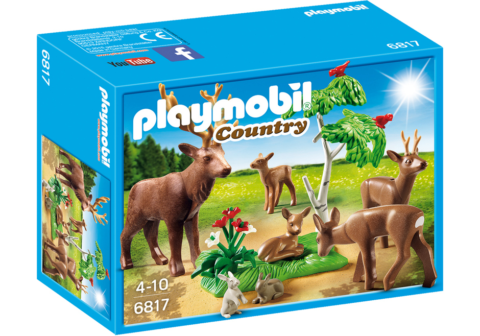 Playmobil 6817 - Deer Herd - Box