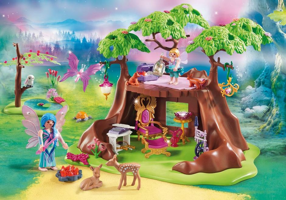 Playmobil 70001 Fairies Forest Fairy House Multi-Colour 