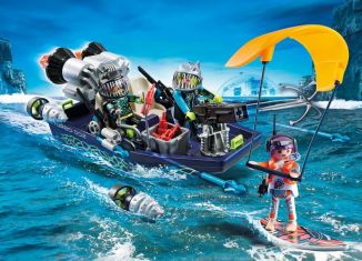 Playmobil - 70006 - Team S.H.A.R.K. Harpoon Craft - Detail Playmobil - 70006 - Team S.H.A.R.K. Harpoon Craft