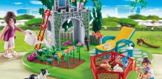 Playmobil - 70010 - Superset Jardin de famille