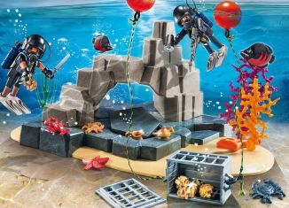 Playmobil - 70011 - SuperSet Unité de plongée sous-marine