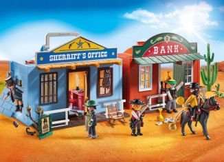 Playmobil - 70012 - My Take Along Western City