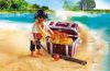 Playmobil - 9358 - Pirate with Treasure Chest