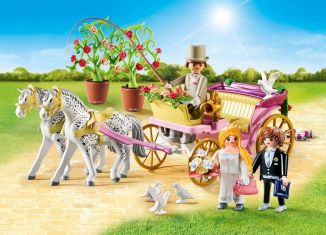 Playmobil - 9427 - Calèche de mariage